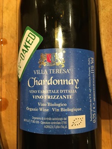 Villa teresa Chardonnay Vino Varietale D'Italia 2016
